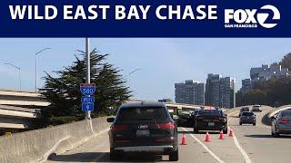 High speed East Bay chase ends in crash | KTVU