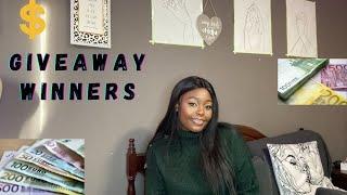 Giveaway Winners | Long awaited video!!!