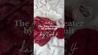 Continuing my Amy Sweater #knitting