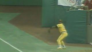 1979 ASG: Parker recovers, throws out Rice at third