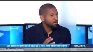 Jacques Vandescure, l'invité de Karine Henry sur le plateau du Journal TV5 Monde