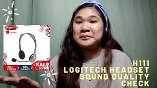 Logitech H111 • Unboxing, Review, Sound Test || Teacher Elaine