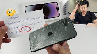 How i Restore Destroyed iPhone 11 Pro Max for a big fan 