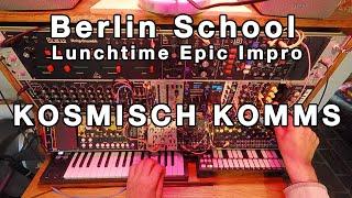 Berlin School - Epic Impro KOSMISCH KOMMS #modeld #solinastrings #taiga #qunexus #westpest