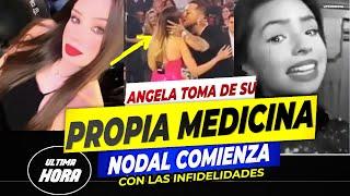 Nodal LE COQUETEA A UNA FAN Hasta BESO se dieron / Ángela Aguilar NO ESTÁ SOPORTANDO