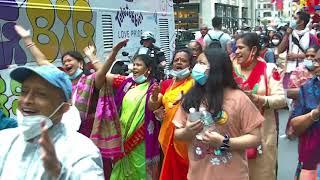 Rath Yatra 2021. 5Th AVE,NY USA(By Tushar Roy)