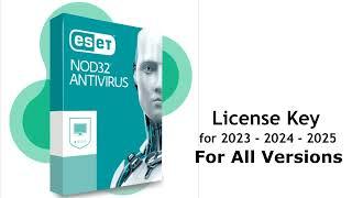 ESET NOD32 Antivirus License Key 2023   ESET Internet Security License Key 2023   Updated Today ️