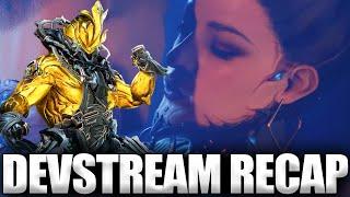 BIGGEST WARFRAME UPDATE EVER! Cyte-09 Showcase! Trinity Nyx Rework! Warframe Devstream Recap!