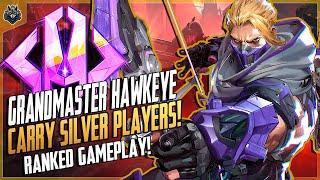 Marvel Rivals - Hawkeye Grandmaster Carry Silver Lobby! (Season 1 PC RANKED Gameplay 4K)