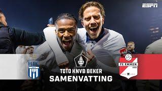  FC EMMEN heeft heel veel MOEITE met de KONINKLIJKE HFC | Samenvatting Koninklijke HFC - FC Emmen