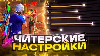 НАСТРОЙКИ НА ВСЕ ТЕЛЕФОНЫКАК ДЕЛАТЬ ОТТЯЖКУ | Обучалка Фри Фаер