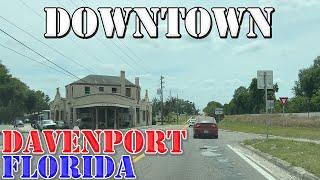 Davenport - Florida - 4K Downtown Drive