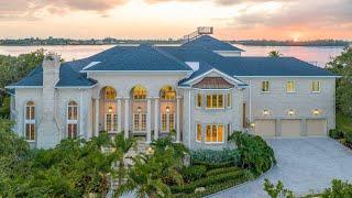 $13,000,000 Luxury Waterfront Estate - 1405 Kimlira Ln, Sarasota, Florida