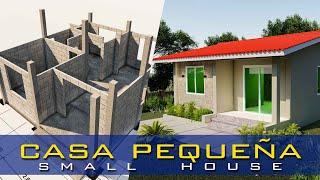 DISEÑO de CASA pequeña / CASA pequeñas y bonita