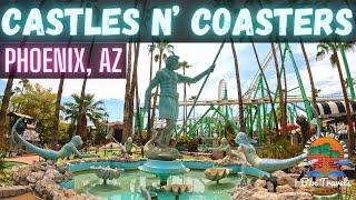 We Went To Castles N Coasters In Phoenix Arizona | Best Arcade In America? | Best Mini Golf Course 