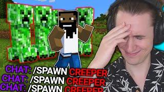 Minecraft, ma la Chat COMANDA il Gioco
