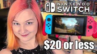 10 Great Nintendo SWITCH Games $20 or LESS!