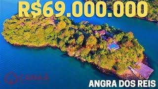 ILHA PARADISÍACA A VENDA EM ANGRA, A MAIS LUXUOSA DO BRASIL, PRAIA PRIVATIVA, ENERGIA SUSTENTÁVEL