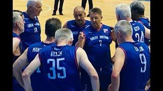 FIMBA XI Maxi Basketball European Championship, Malaga  - Match 2 - GB v Italy