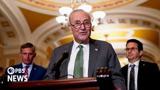 WATCH LIVE: Schumer, Democrats discuss Republican budget reconciliation bill