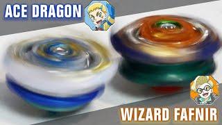 HAND-SPINNING BETTER THAN LAUNCHER?! - Ace Dragon .St.Ch Zan VS Wizard Fafnir .Rt.Rs Sen BATTLE