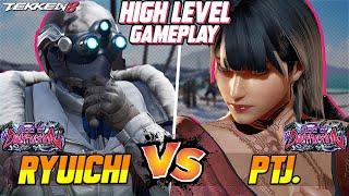 TEKKEN 8 ▰ PTJ (JUN KAZAMA) vs Ryuichi (DRAGUNOV) – High Level Gameplay!