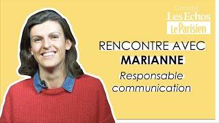 Marianne, responsable communication