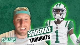New York #Jets Schedule IS NOT BAD! (FULL BADLANDS)