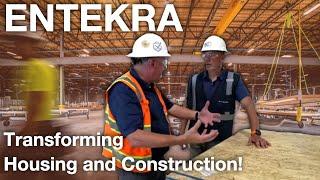 Factory Tour! Gerry McCaughey,  Entekra: Panelized Building System Advancing Offsite Construction