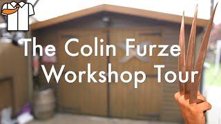 Colin Furze Workshop/Tools Tour & Wolverine Claws