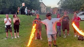 Marek Sobek Fireshow Veselí ( Odry ) 2024