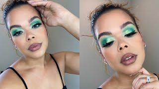 Green Eyeshadow Summer Look | EASY GREEN Eyeshadow TUTORIAL