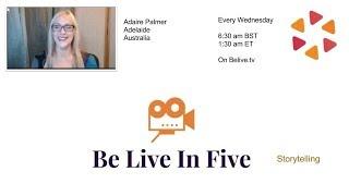 Adaire Palmer with Liz Palmer  on Be Live in Five #BeliveTv #BeLiveinFive