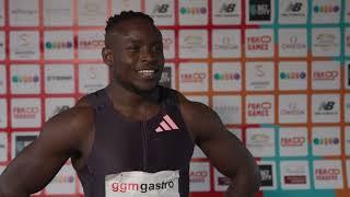 FBK Games 2024 - Ferdinand Omanyala - 100m Men