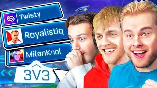 Rocket League Ranked Met TWISTY & MILAN KNOL!