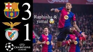  Benfica vs Barcelona 1-3 | Highlights | UEFA Champions League Round of 16