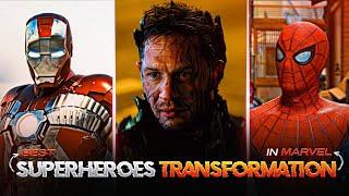 Top 5 Superheroes Transformation in Marvel | Syzo90s