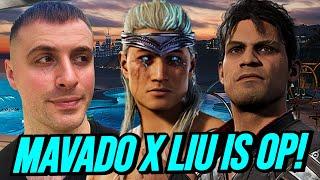 THESE LIU KANG COMBOS WITH MAVADO ARE GODLY!: MORTAL KOMBAT 1! (LIU KANG X MAVADO GAMEPLAY)