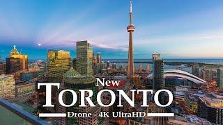 Stunning Toronto Skylines {4K UltraHD}  by Drone View | Above and Beyond Toronto - Ontario Canada