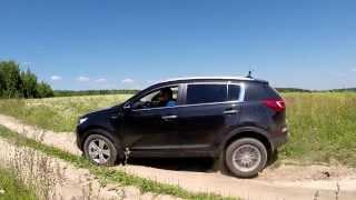 Диагональное вывешивание Kia Sportage R