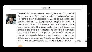 analizando la Trinidad bajo el razonamiento a partir de las escrituras parte 1
