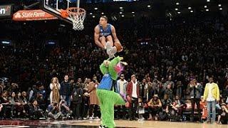 Aaron Gordon Under-the-Legs, Over the Mascot Dunk