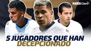 Pumas: Cinco jugadores que han decepcionado durante el Guardianes 2021