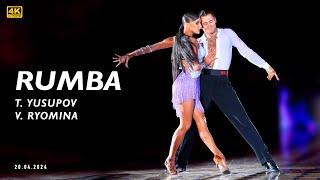 RUMBA | Timur Yusupov - Valeria Ryomina | Professional Latin | Kremlin Cup 2024 | 4K