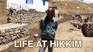 Life in Himalayas | Hikkim Village | Spiti Valley | Kaza | India - 2021