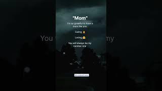 "Mom" || English Quotes of Life | Full screen whatsapp status | Motivational Quotes | Lines