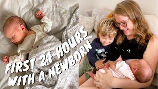 First 24 hours with a newborn | William meets Clara