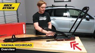 Yakima HighRoad Upright Bike Rack for Roof Racks Overview And Install