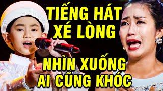 Cả Trường Quay "KHÓC CAY ĐẮNG" Khi Nghe Cậu Bé Có TIẾNG HÁT XÉ LÒNG  TUYỆT ĐỈNH SONG CA NHÍ