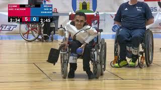 Zagreb World Boccia Challenger 09.04.2024 2402 Stephen McGuire  -2413 Muntadher Ezairjawi  (BC4)